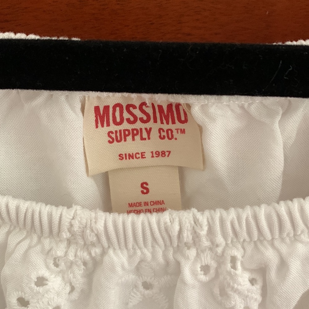 White Ruffled Off-the-Shoulder Top - Picture 3 of 3